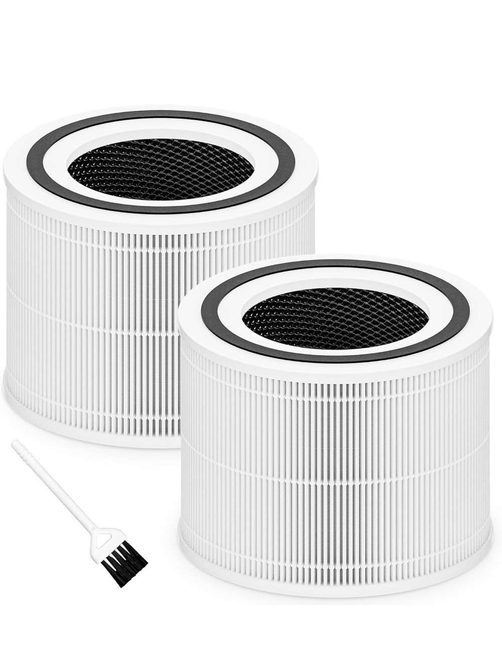 Core 300 Levoit Replacement HEPA Carbon Air Purifier Filters - White (2 Pack)